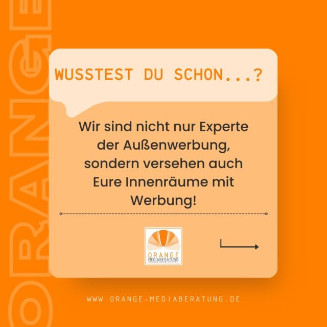 ⁣Ihr habt richtig gelesen! Die Orange Mediaberatung gestaltet nicht nur exzellente Außenwerbung, sondern gibt auch Euren Innenräumen einen einzigartigen Look!🚀⠀
⠀
⠀
Wir durften unter anderem den Innenraum eines Fahrstuhls neu folieren, sodass wir mithilfe einer hochwertigen Folie das schlichte Grau durch ein optisch gelungenes Anthrazit ersetzen konnten. Außerdem lockert nun ein Motiv mit Bezug zu Wilhelmshaven die leeren Wände auf und lässt den Fahrstuhl in einem ganz neuen Aussehen erscheinen!⠀
Außerdem haben wir im Auftrag der DRF Maintenance GmbH einige Türen am Mariensieler Flugplatz✈ mit einem neuen Logo versehen. Wie ihr sehen könnt: Auch das ist gelungen!⠀
⠀
⠀
Ihr seid auch interessiert an Folierungen in Euren Innenräumen? Dann kontaktiert uns gerne unter 04421 / 98 38 592 oder info@orange-mediaberatung.de🍊